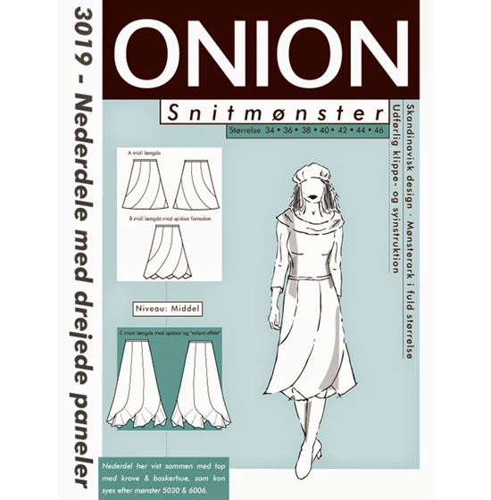 Onion 3019 Snitmønster